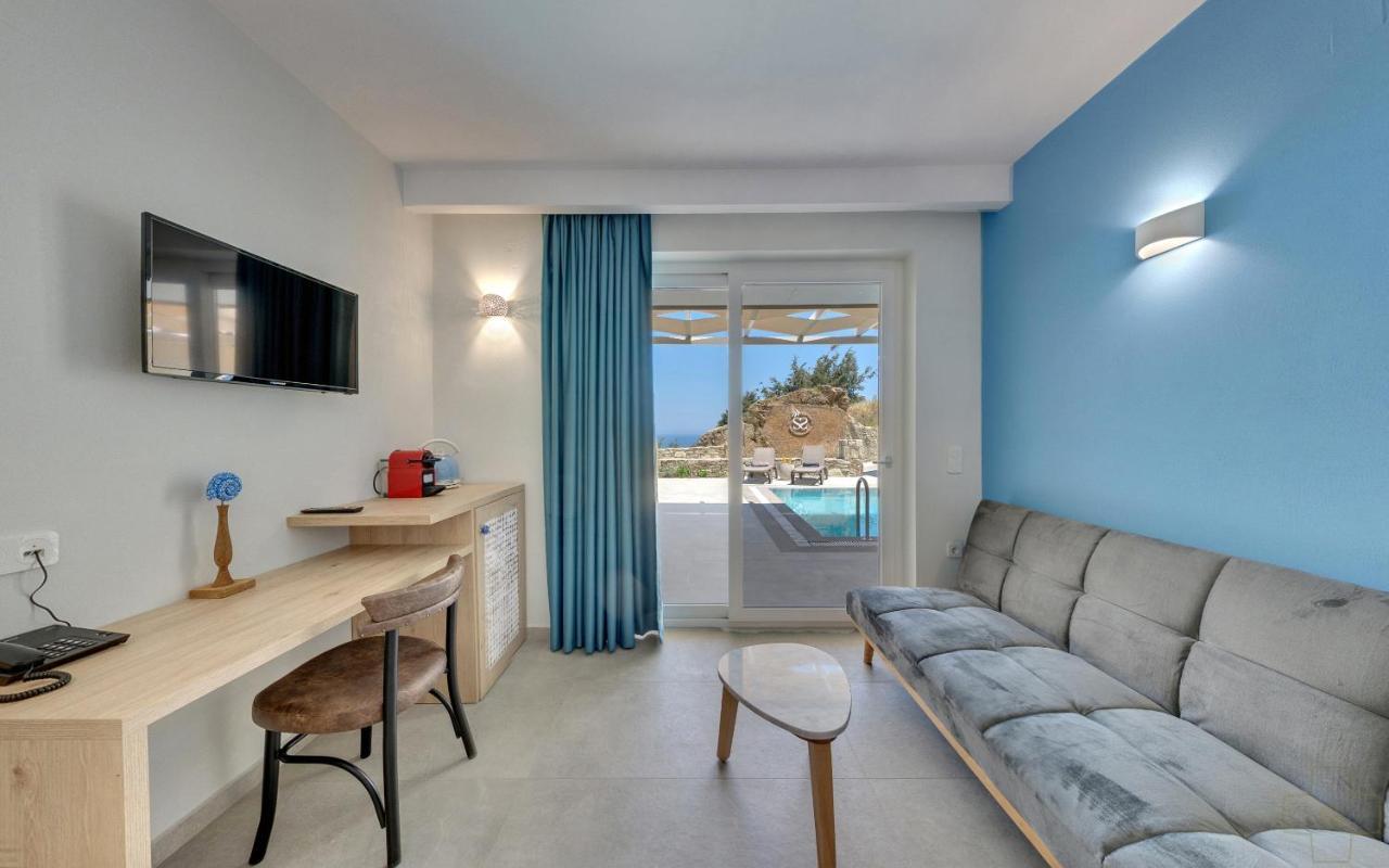 Spiros-Soula Thematic Suites Agia Pelagia Eksteriør bilde